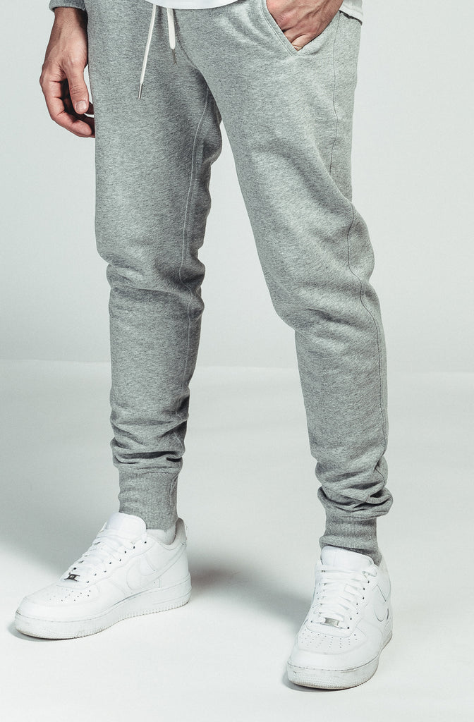 Shop Classic Grey Sweatpants Set for Men in Canada LallaB
