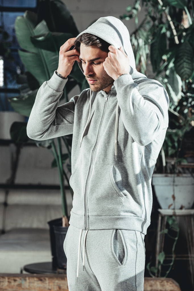 LallaB Men's Classic Track Hoodie